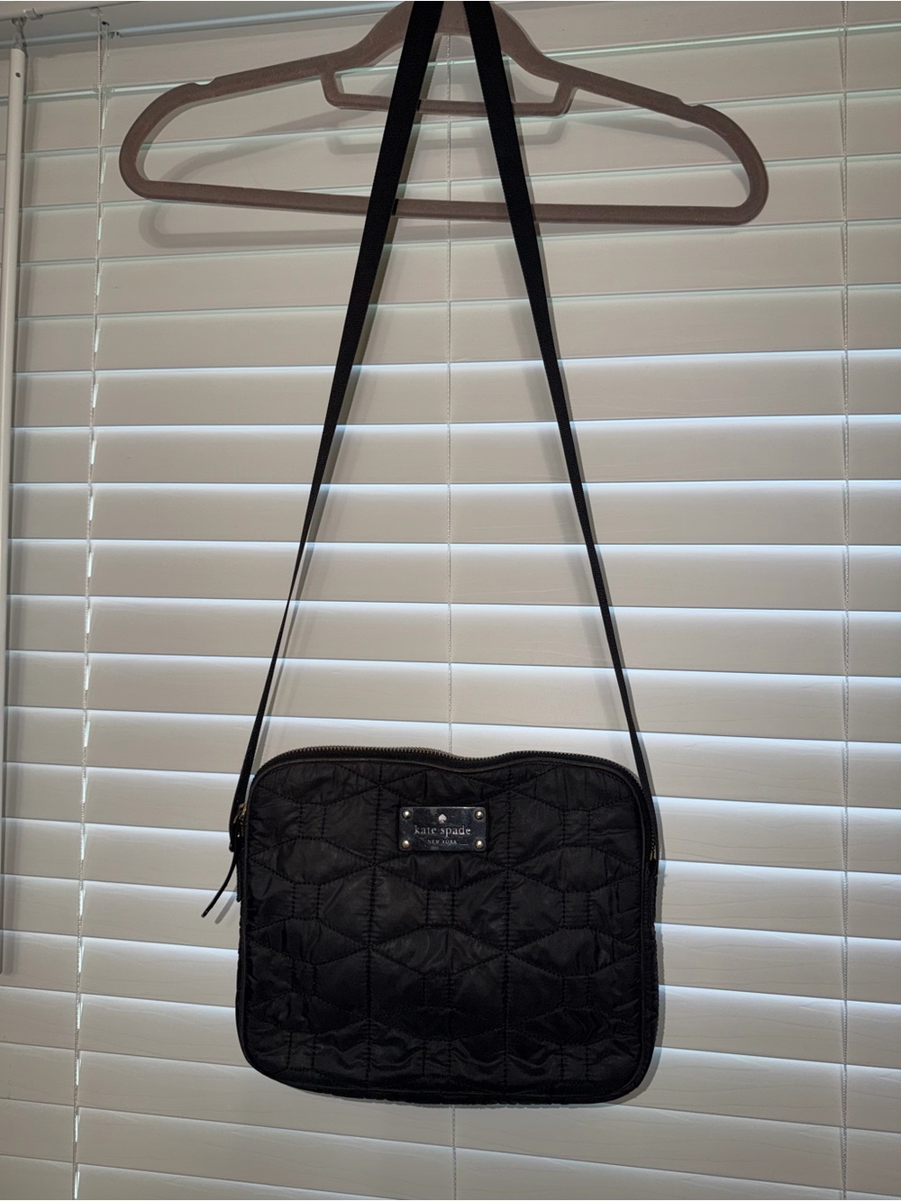 kate spade Black Quilted Crossbody Bag